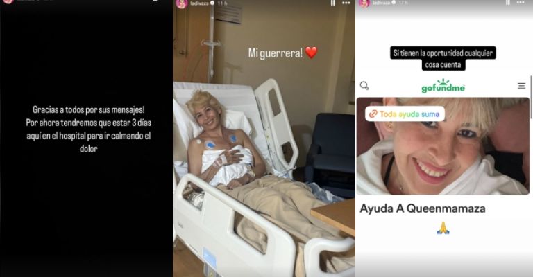 La Divaza confiesa que su madre no soporta el dolor y lucha por su vida en el hospital