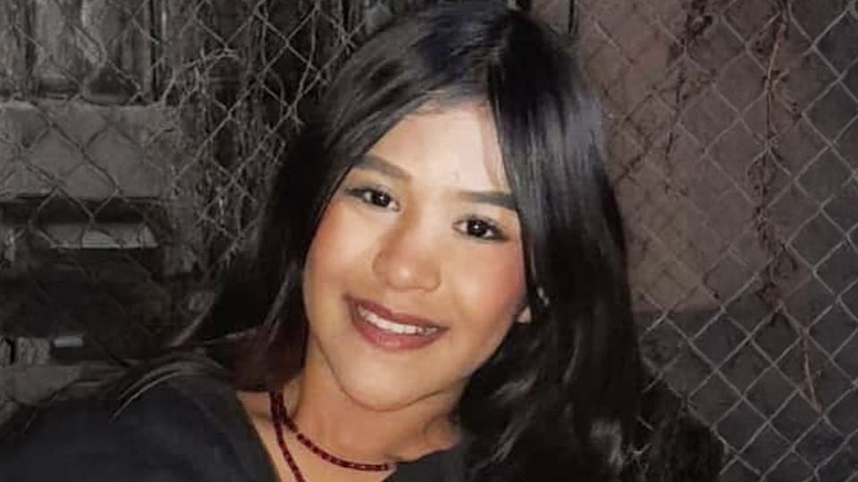 La joven extraviada, Emily Estefanía, de 13 años de edad