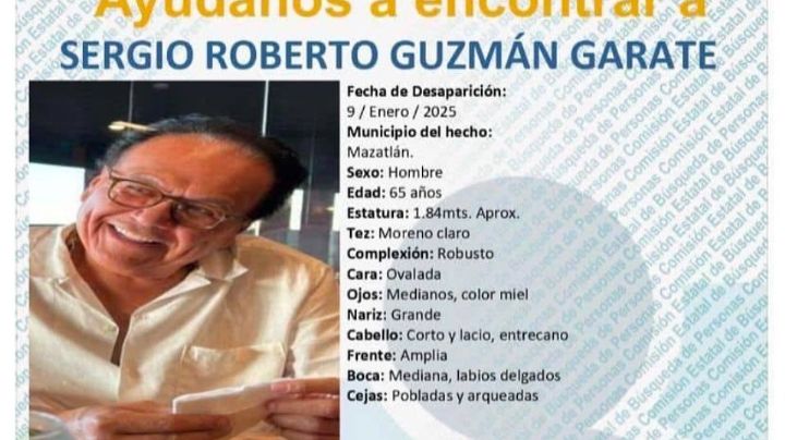 Desaparecen a empresario en Mazatlán; es padre de una famosa influencer la cual pide ayuda