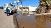 Foto ilustrativa de la nota titulada Por fin desazolvan la ‘laguna de aguas negras’ en el fraccionamiento Girasoles de Navojoa