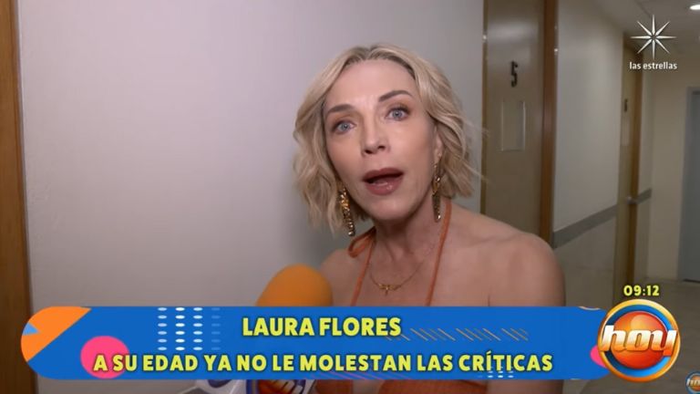 A Laura Flores no le importa que la critiquen por usar pelucas