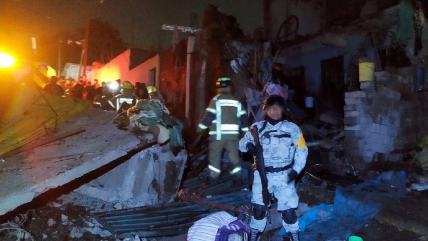 VIDEO: Así fue la explosión en Chimalhuacán que dejó un muerto; heridos en el hospital