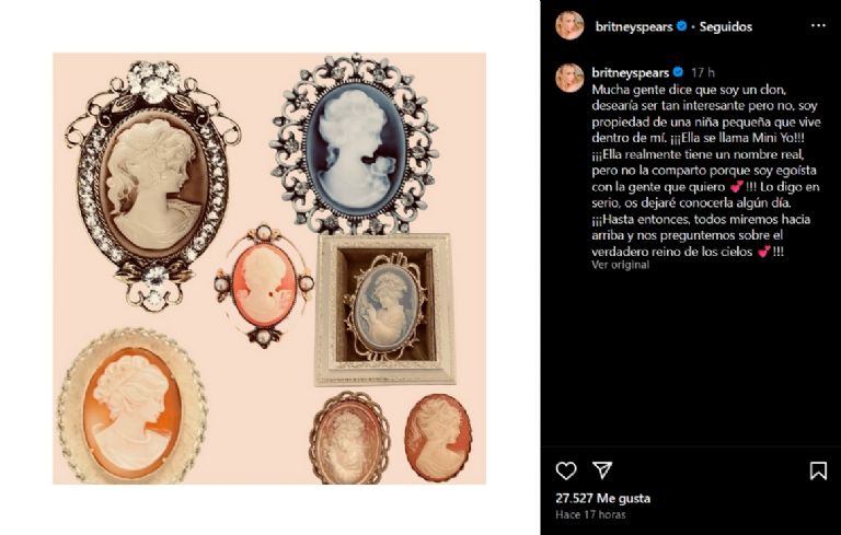 Britney Spears destapa que no es un clon