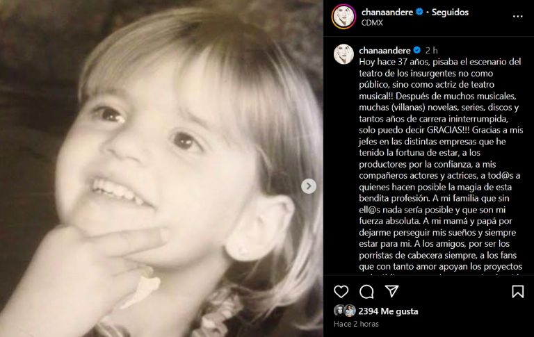 Chantal Andere habla sobre su trayectoria en los medios