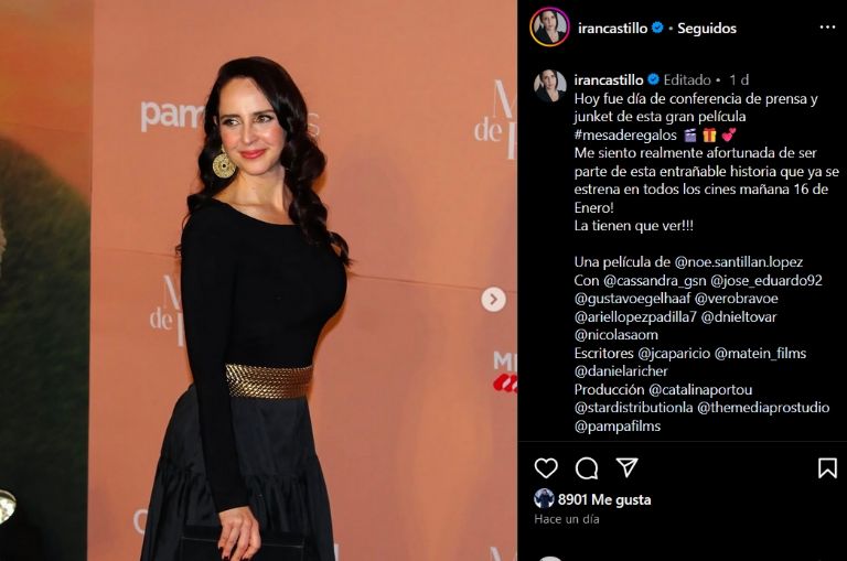 Irán Castillo regresa al cine con 'Mesa de Regalos'