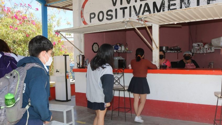 Comida 'chatarra' se elimina de escuelas de Guaymas y Empalme; inicia programa en 2 primarias