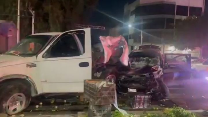 VIDEO: Brutal choque sobre avenida Vallejo deja 4 lesionados y dos vehículos destruidos