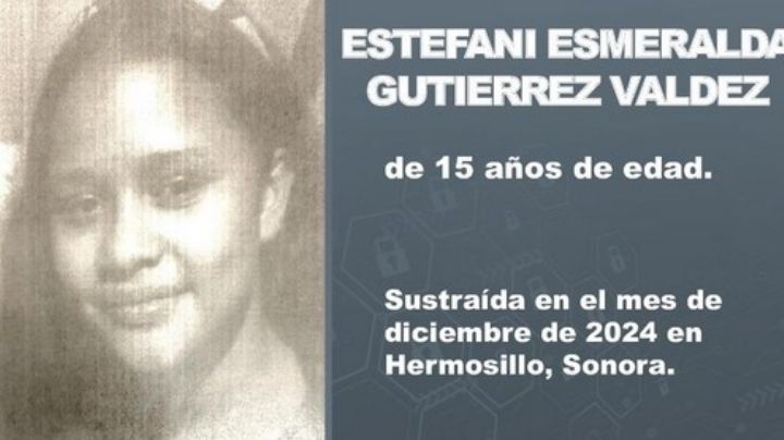 Sonora: Activan la Alerta Amber para Estefani Esmeralda; desapareció en Hermosillo