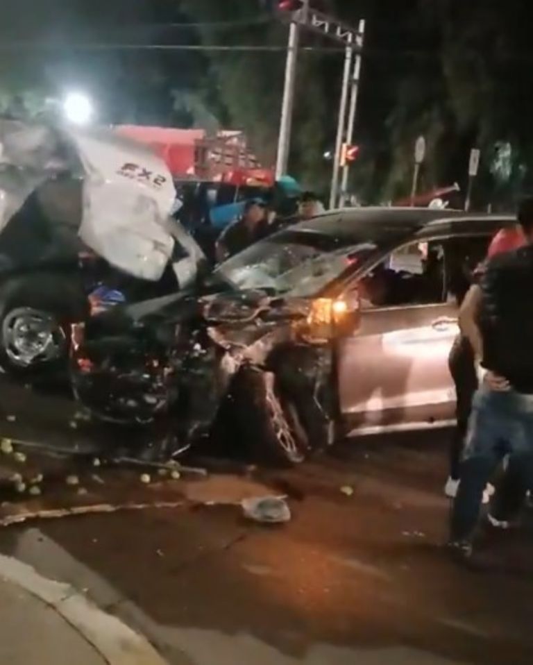 Fuerte choque en Vallejo