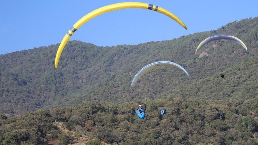 Tragedia en Temascaltepec: Piloto de parapente muere tras sufrir brutal caída