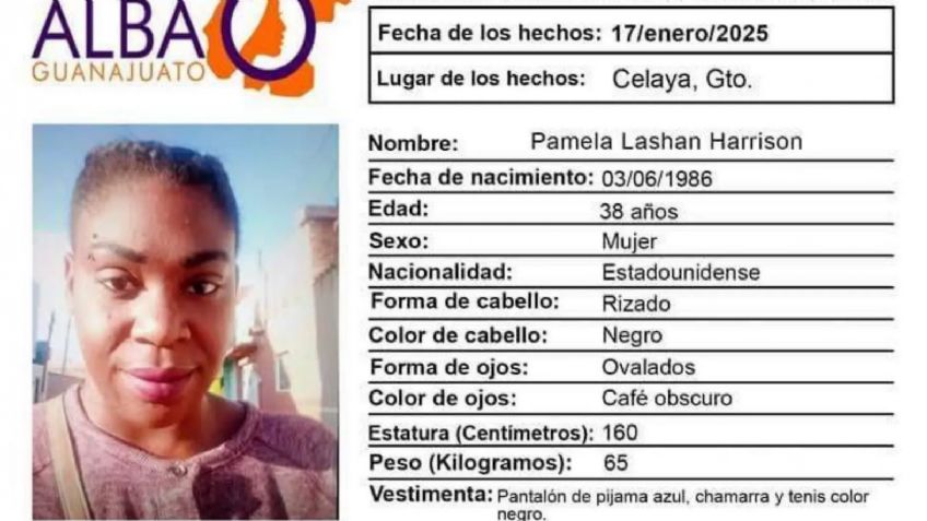 Mujer estadounidense desaparece en Guanajuato; las autoridades mexicanas ya la buscan