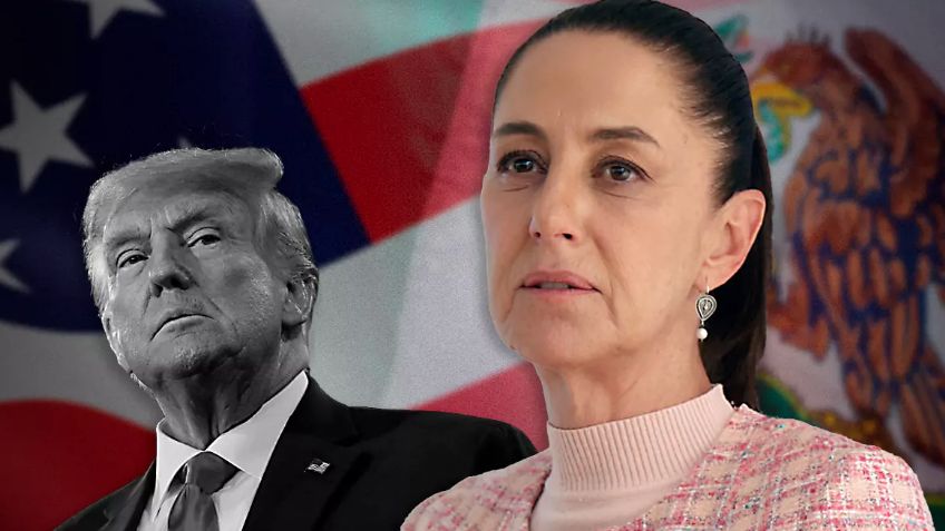Trump va por declarar emergencia en frontera; Sheinbaum insiste en soberanía de México