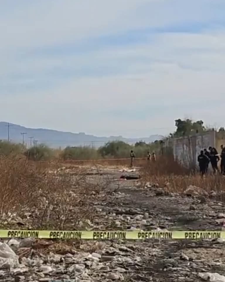 Hallan a hombre sin vida en Ciudad Obregón, Sonora. Foto: Facebook