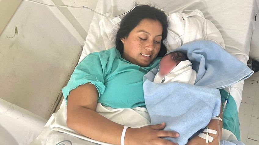 Así nació Luis Ricardo, el primer bebé del Año Nuevo 2025 en el IMSS Sonora