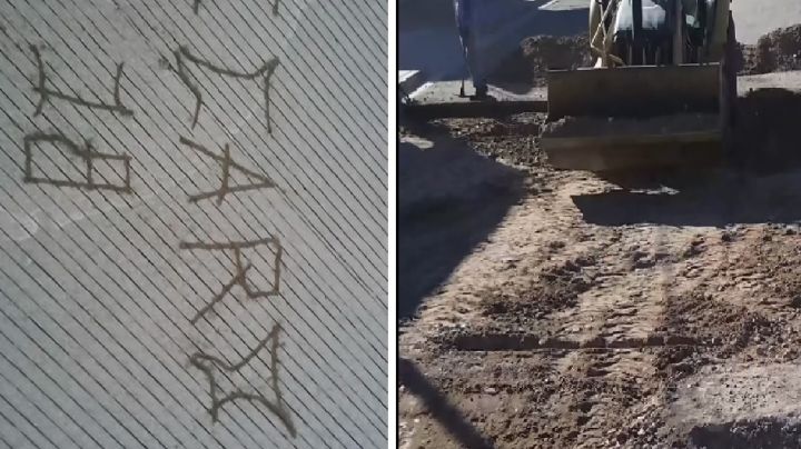 Cruceros de concreto hidráulico son objeto de vandalismo en Navojoa