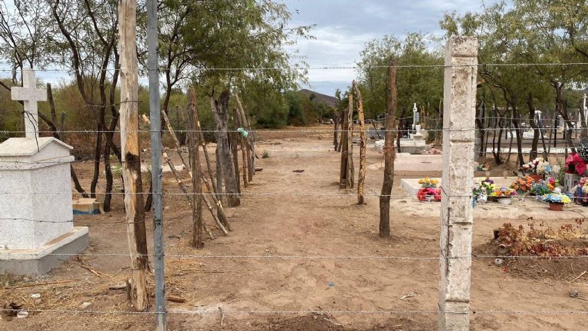 Instalación de un cerco en el panteón de Camoa impide el acceso a las tumbas