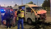 Foto ilustrativa de la nota titulada Fuerte accidente: Combi se impacta contra pipa de agua en la GAM y deja 10 heridos