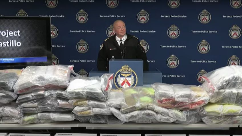 Histórica incautación de cocaína en Toronto: Autoridades vinculan el cargamento al CJNG