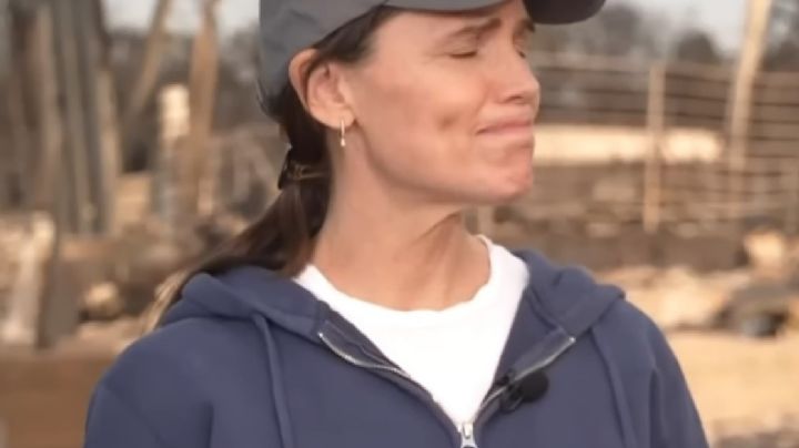 ¿La golpearon? Famosa actriz aparece con el labio hinchado en pleno set de grabación