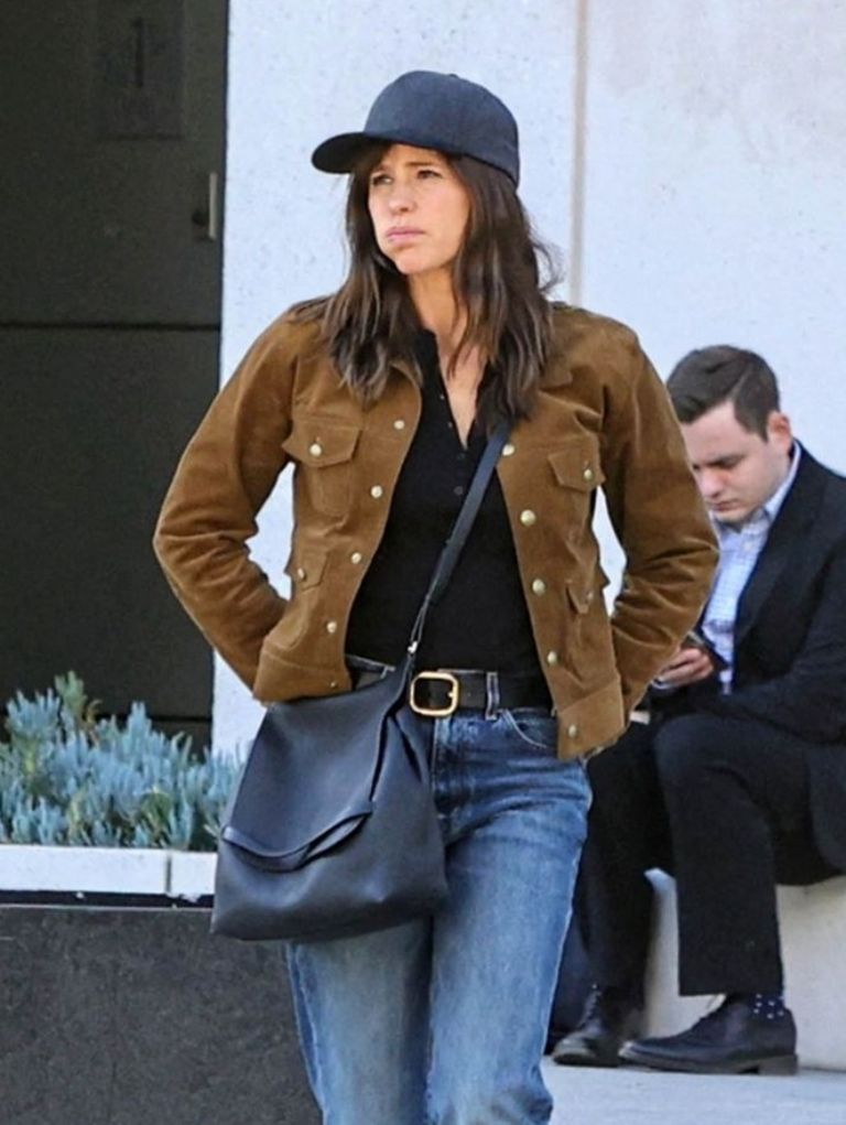 Jennifer Garner aparece con el labio hinchado