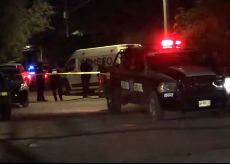 El lugar exacto donde se dio el lamentable suceso