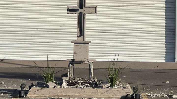 FOTOS: Estalla cenotafio del hijo del 'Chapo', Édgar Guzmán; se desconoce quién fue