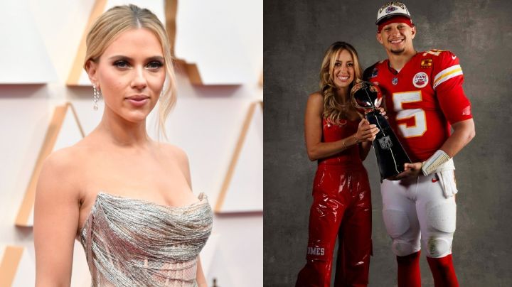 ¿Molesta con los Chiefs? Scarlett Johansson le manda recadito a esposa de Patrick Mahomes