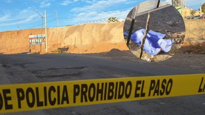 Con el rostro vendado, localizan el cadáver de un sujeto baleado al surponiente de Culiacán