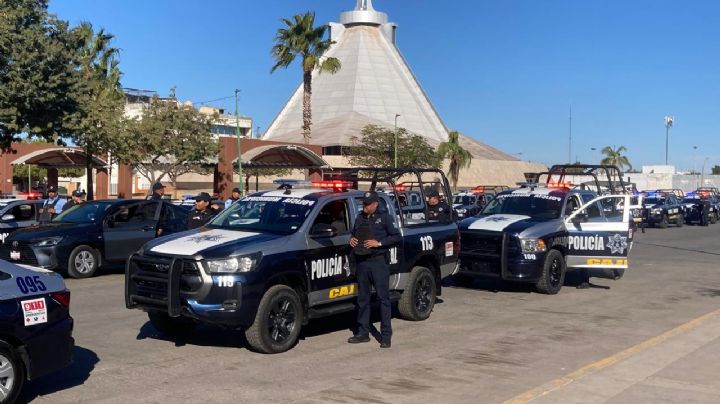 Ayuntamiento de Cajeme invierte 25mdp en equipamiento para Seguridad Pública