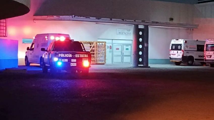 Llega al Hospital General de Ciudad Obregón víctima de balacera en San José Bácum