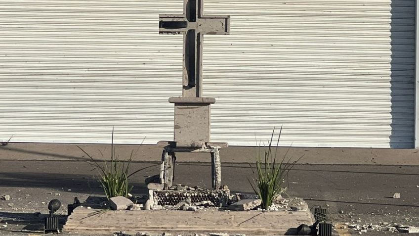 FOTOS: Estalla cenotafio del hijo del 'Chapo', Édgar Guzmán; se desconoce quién fue