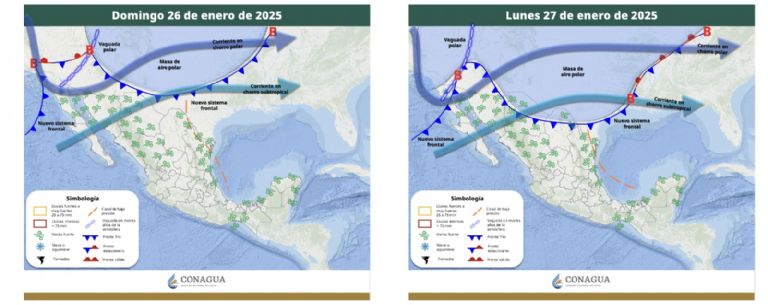 Clima en Sonora para el fin de semana. Foto: Conagua
