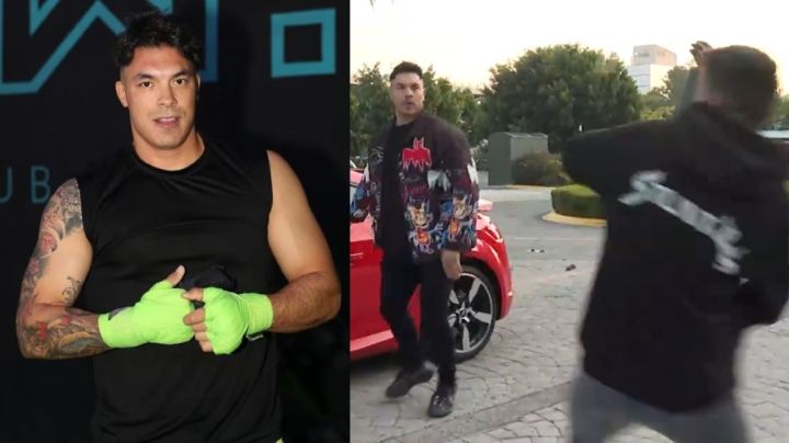 VIDEO: Jawy Méndez se 'agarra a golpes' con actor en estacionamiento de 'Venga la Alegría'