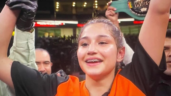 Boxeadora sonorense se roba el show con importante victoria en cartelera de Omar Chávez