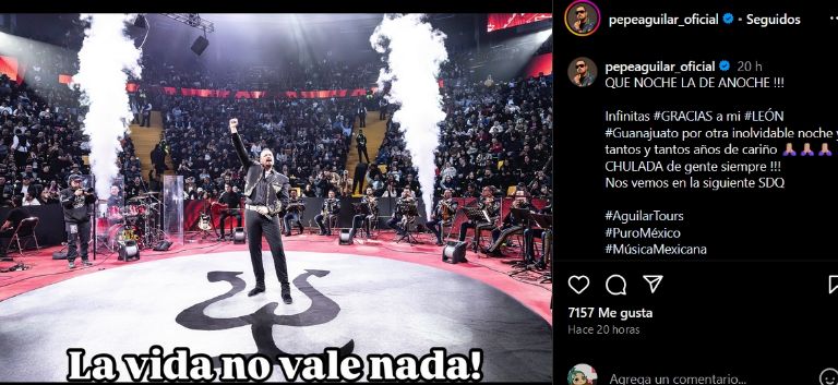 Acusan a Pepe Aguilar de intentar opacar a Cazzu 