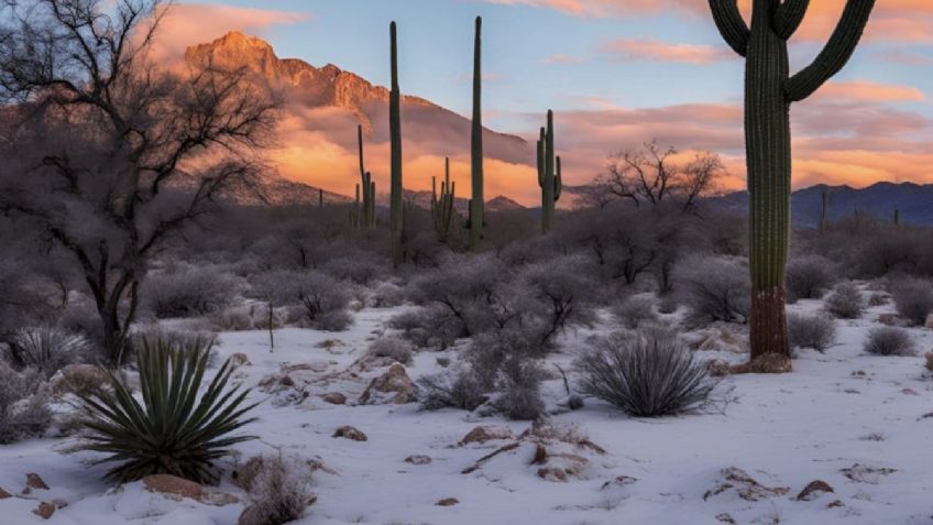 Clima en Sonora del lunes 27, martes 28 y miércoles 29 de enero: Advierten lluvias y caída de nieve