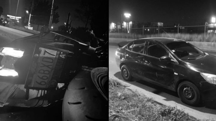 VIDEO: Caos en Avenida Central tras fuerte accidente; dos motociclistas muertos