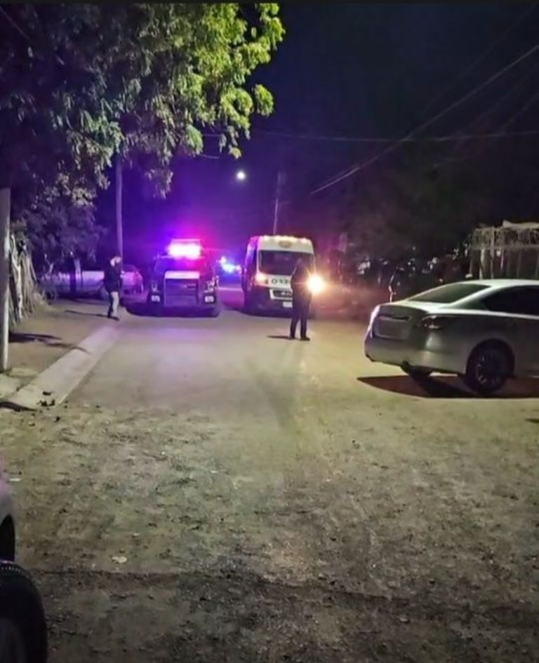 Balacera en Ciudad Obregón deja un muerto y una mujer herida. Foto: Facebook
