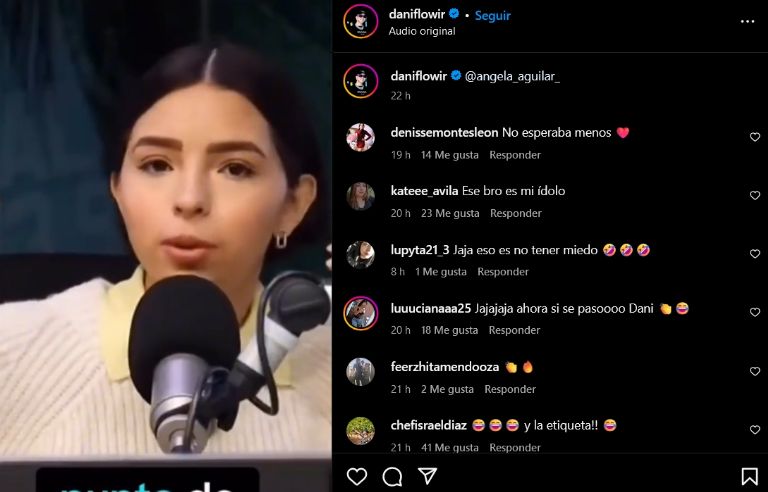Dani Flow arremete contra Ángela Aguilar