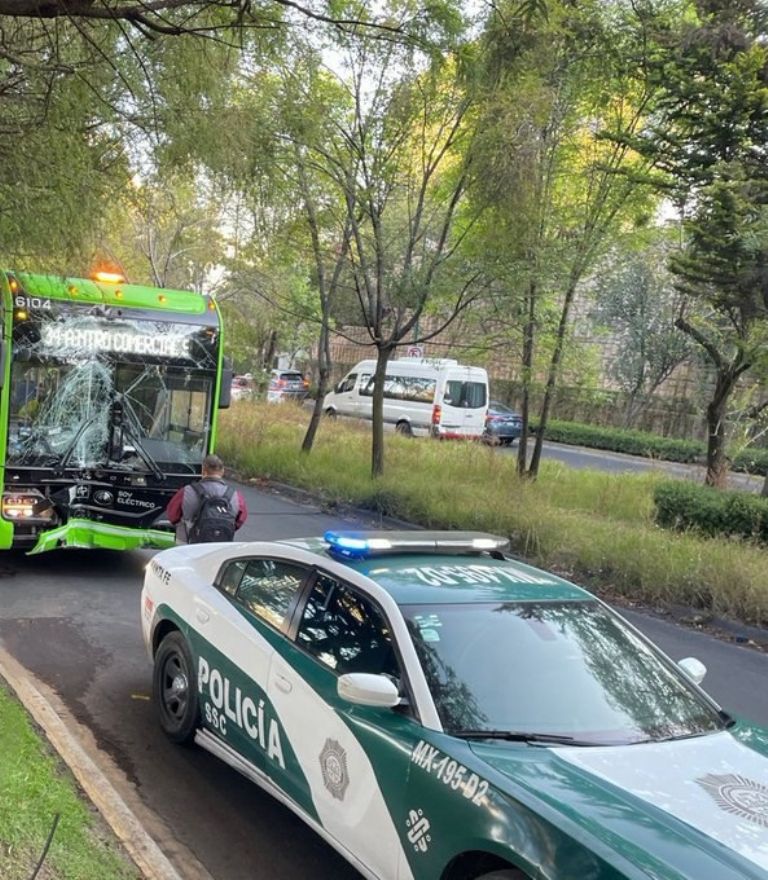 Accidente de RTP en CDMX