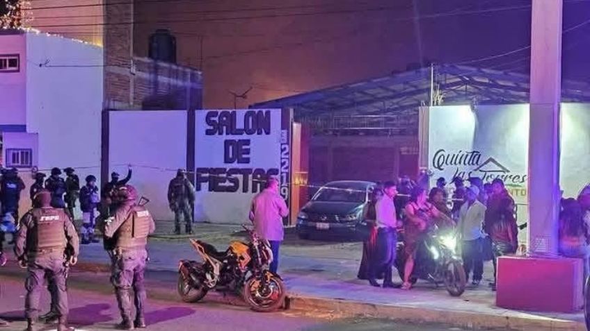 (FOTOS) Masacre en Guanajuato: Sicarios irrumpen en una boda y desatan balacera