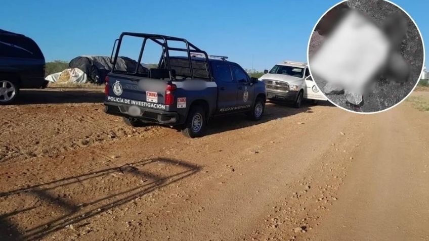 "Los niños no se tocan": Con el tiro de gracia, hallan a cuerpo en Ahome junto a un mensaje