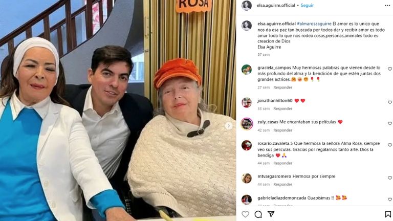 La última foto con vida de Alma Rosa Aguirre