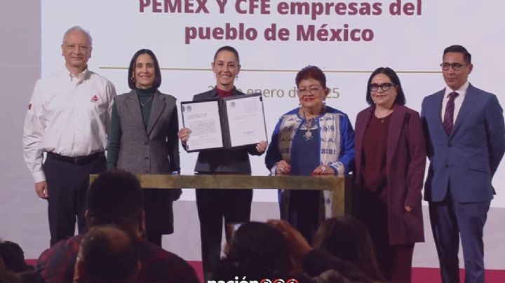 Pemex y CFE serán empresas públicas del Estado: Sheinbaum presenta Reforma Energética
