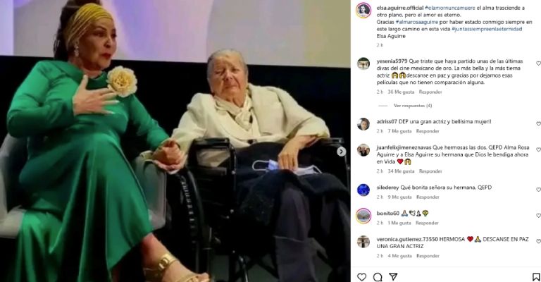 Elsa Aguirre sufre inesperada muerte y revelan triste noticia
