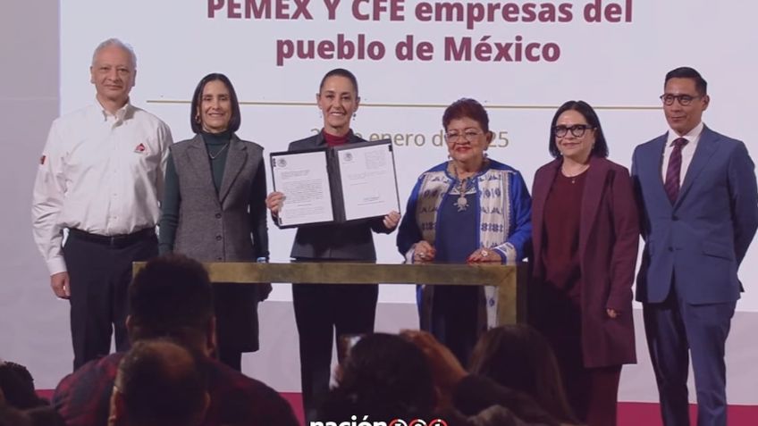 Pemex y CFE serán empresas públicas del Estado: Sheinbaum presenta Reforma Energética