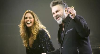 Lucero le roba beso a Manuel Mijares sobre el escenario; Lucerito reacciona inesperadamente