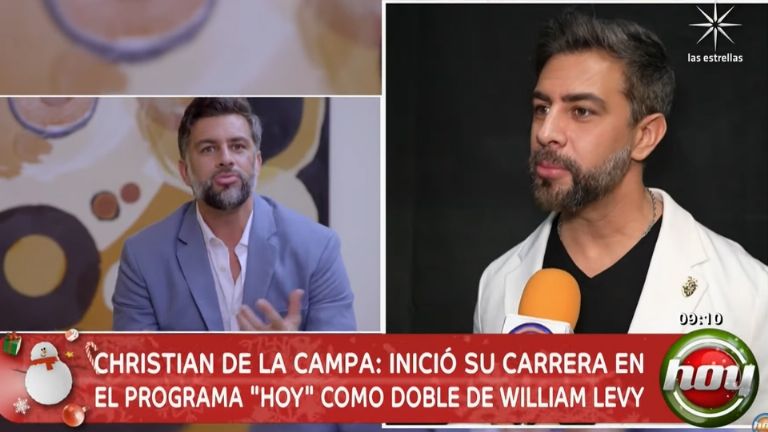 Christian de la Campa en el programa Hoy