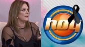 Foto ilustrativa de la nota titulada Erika Buenfil llega a 'Hoy' de luto y hace desgarradora revelación: "Ya sufría mucho"
