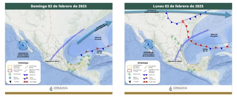 Así será el clima en Sonora este fin de semana. Foto: Conagua